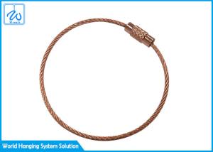 Quality Cable Loop Key Ring wholesale