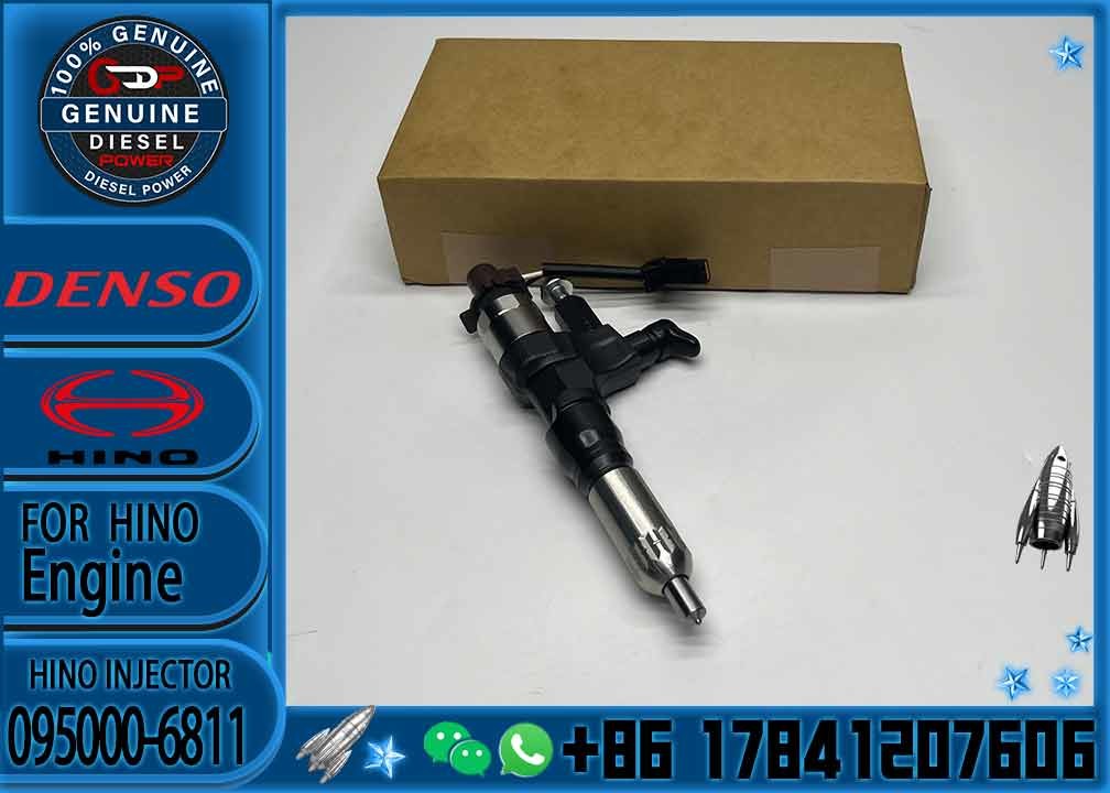 Common Rail Injector Assembly 095000-6352 095000-6351 095000-6353 095000-6811 23670-E0050 23910-1440 For Hino J05E/Hino