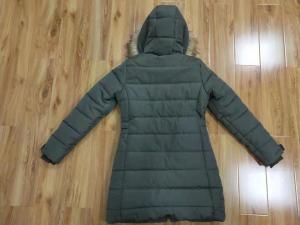 Quality Chinese Cotton Padded Jacket Nylon Polyester Long Quilted Jacket Womens wholesale