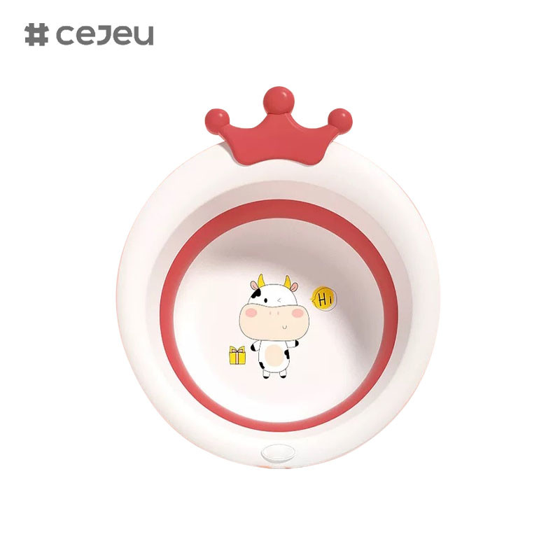 CJ-JC1141,PP+TPEFoldable，baby wash basin,One key folding, convenient storage, anytime, anywhere available