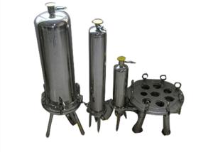Quality SS304 / SS316 Multi Cartridge Filter Housing / Sanitary Filter Housing wholesale