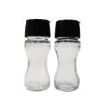 Food Grade Black 94g 60ml 110mm Pepper Glass Jars