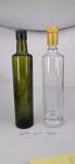 Natural Cap 750ml 500ml 200ml Olive Oil Food Grade Glass Bottle with Cork