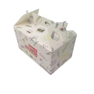 Quality Custom Biodegradable Fried Chicken Boxes with Logo - Wholesale Eco-Friendly Fast Food Packaging wholesale