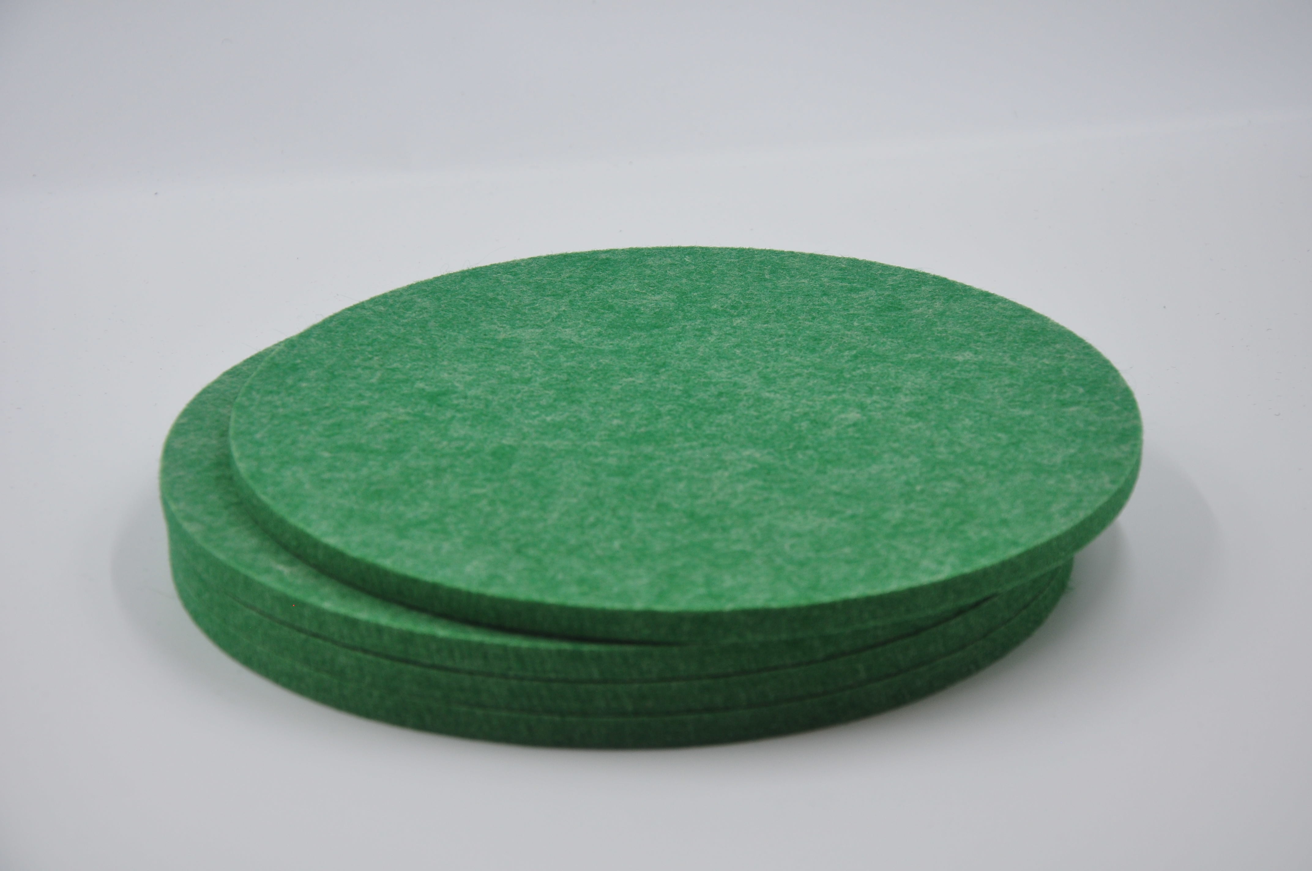 Customized PET Round Acoustic Panels Soundproofing Board For Wall And Ceiling