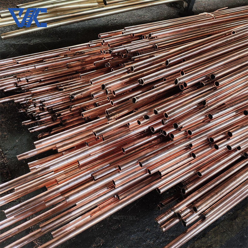 99.9% Pure Copper Pipe C12200 Copper Tube for air conditioning systems