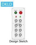 Eight-way dual speed switch industrial remote control