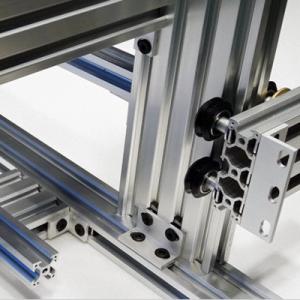 Quality Electrophoresis Anodized Aluminum Profiles Industry Aluminium Silver Black wholesale