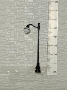 Quality 1:87metal lamppost----steel light post,scale 1:150 yard lamps,metal light,model lamppost,model lights,metal yard lights wholesale