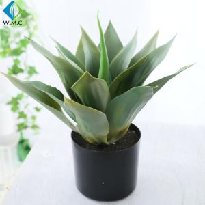 Quality Home Ornament Faux Potted Agave 43cm Height 5-10 Years Life Time Anti UV wholesale