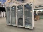 Commercial Fan Cooling -18~-22 Degree Freezer Commercial Movable Display Cabinet