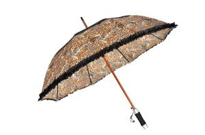 Quality Full Over Printing 23 Inches Wooden Handle Umbrella wholesale