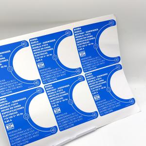 Quality Household BOPP Removable Vinyl Sticker Paper Self Adhesive Laundry Label Stickers wholesale