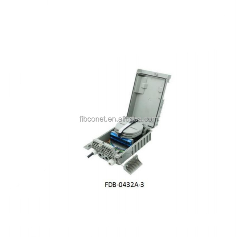 IP65 Waterproof FTTX FDB-0432A-3 Fiber Optic Distribution Box for Splitting and Breakout