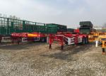 Skeleton Container transport Semi Trailer Truck Tractor Trailer