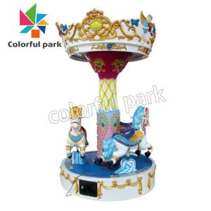 Quality Coin op Arcade Fiberglass Kids Ride Horse Carousel Swing Arcade Ride Coin Operated Arcade Machines wholesale