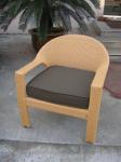 European Style Hand-Woven Outdoor Rattan Furniture Sofa Chair