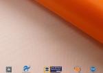 0.5mm Orange Silicone Coated Fiberglass Fabric For Thermal Insulation Fire