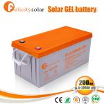 Felicity Solar gel battery 12v 200ah solar battery batteries gel sealed lead