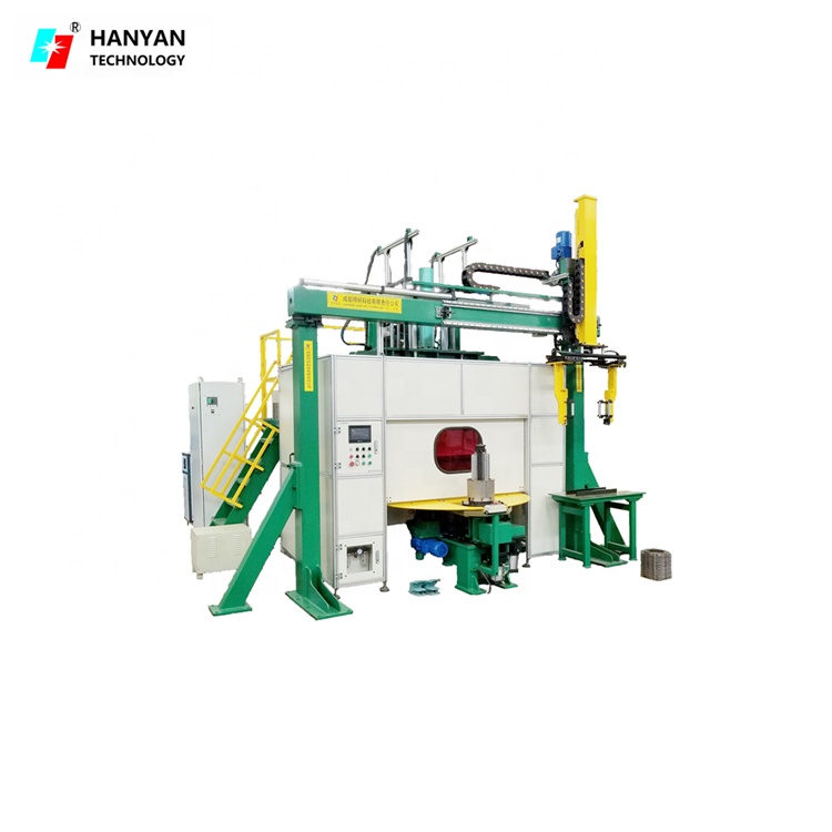 2000kg Automatic TIG Welding Equipment For Electric Motor Stator Rotor Lamination Stacks