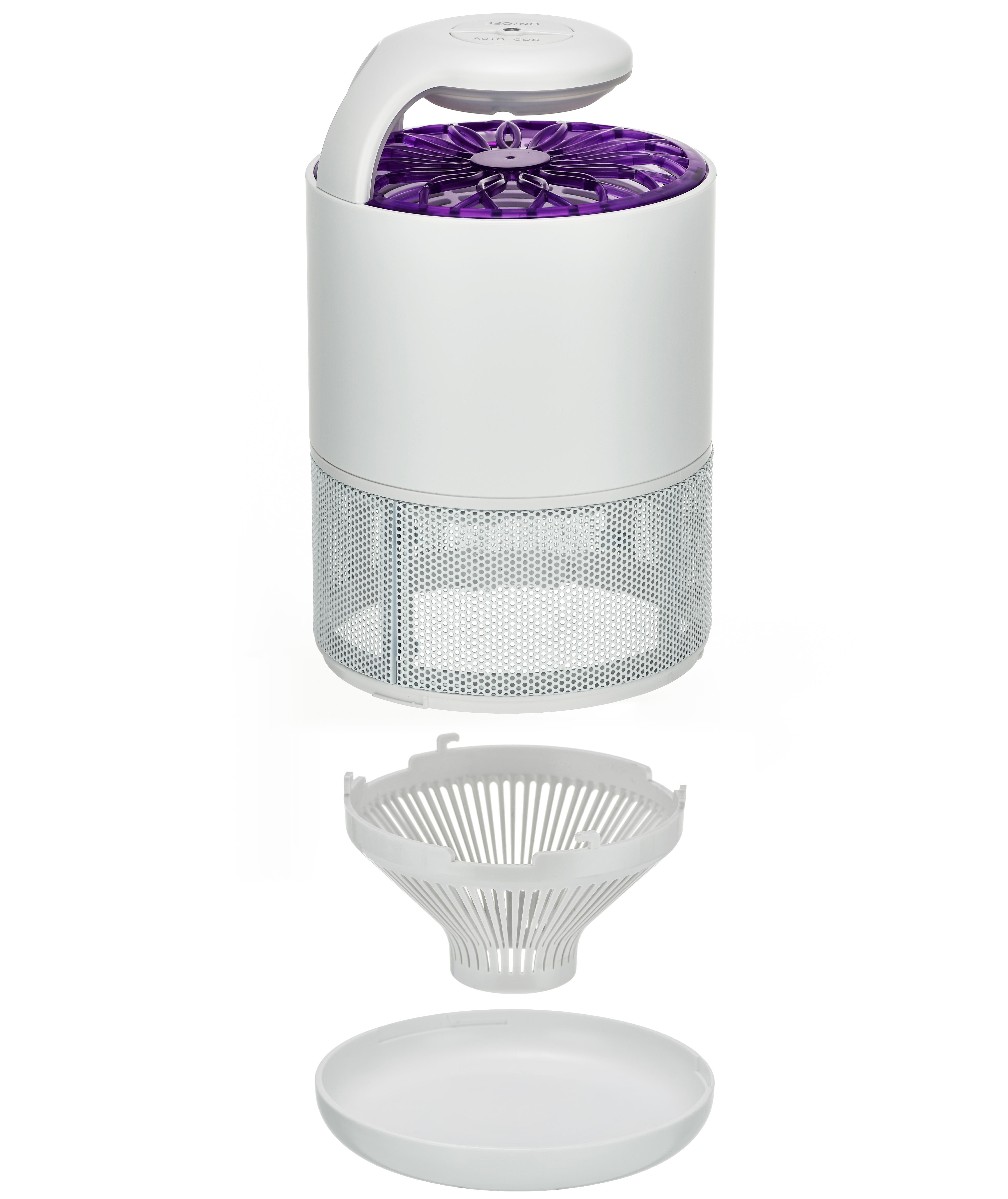 Electrical Airflow Mosquito Killer Indoor UV Light LED Flying Insect Trap With USB Cable 480 Hours