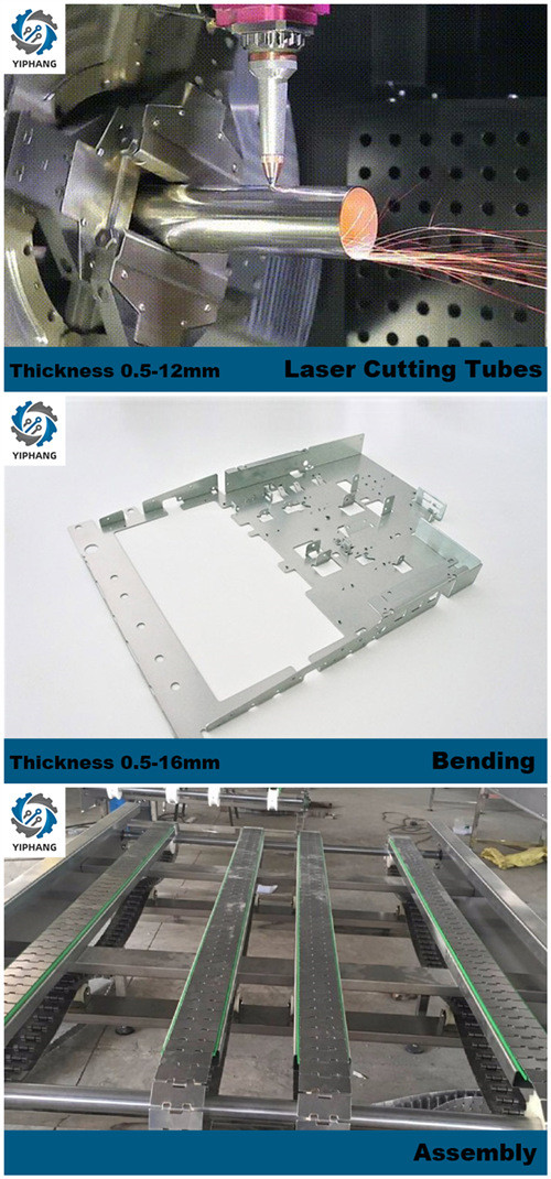 SPCC Port Plate Brackets Custom Sheet Metal Parts Sheet Metal Punching Services 1.5mm