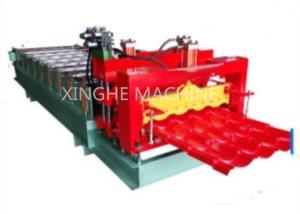 Quality 828 Computer Full Automatic Water Ripple Glazed Steel Tile Roll Forming Machine wholesale