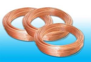 Quality Single Wall Cold Drawn Welded Tubes 4.2 * 0.6 mm , Copper Coated wholesale