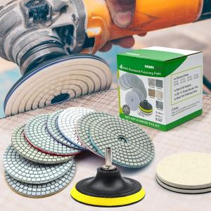 Quality 11+1 Backer 400 Grit Diamond Polishing Pad For Quartz wholesale