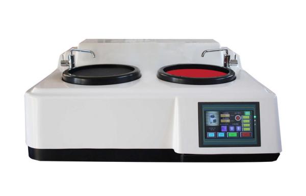 Touch Screen Metallographic Grinding Polishing Machine Four Steps Speed