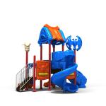 YST Residential Plastic Playground Slide Outdoor Edge Passivation Treatment