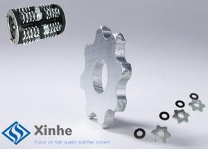 Quality Medium 8pt Drum Carbide Tipped Cutters Flails Asphalt Electric / Petrol Scarifiers wholesale