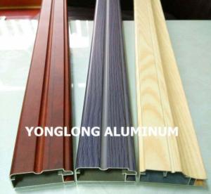 Quality Oxidation 6063 , 6061 Wardrobe Aluminium Profile High Hardness wholesale