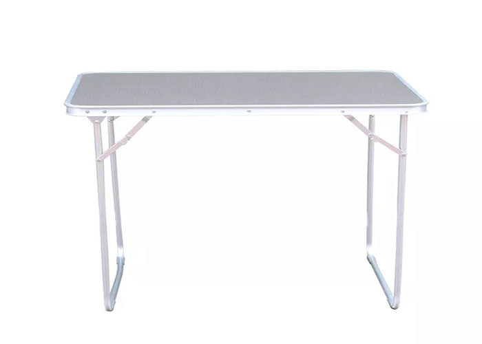 MDF Plate Aluminum Folding Camping Table Outdoor Powder Coated
