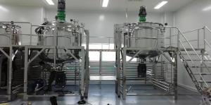 Quality Liquid Detergent Production Line 50Hz Detergent Mixer Emulsifier wholesale