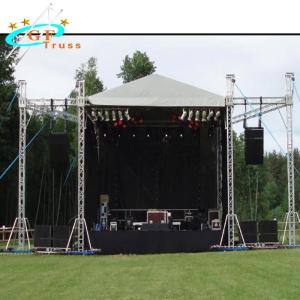Quality 50*3mm Main Tube Aluminium Lighting Truss Arch Shape wholesale
