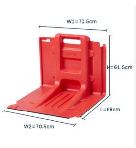 Quality 2024 Straight Flood Boxwall Water Barrier Boxwall Flood For Fighting Flood wholesale