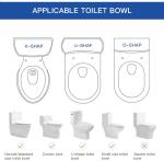 Hot sell japanese heated bidet toilet seat plastic
