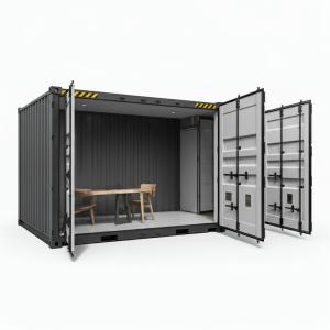 Quality 40ft Converted Shipping Containers Flatpack Temporary Housing Home wholesale