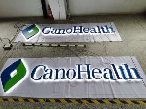 Quality Backlit Signage Letters , 41mm 3500K-12000K Alphabet Letter Sign wholesale