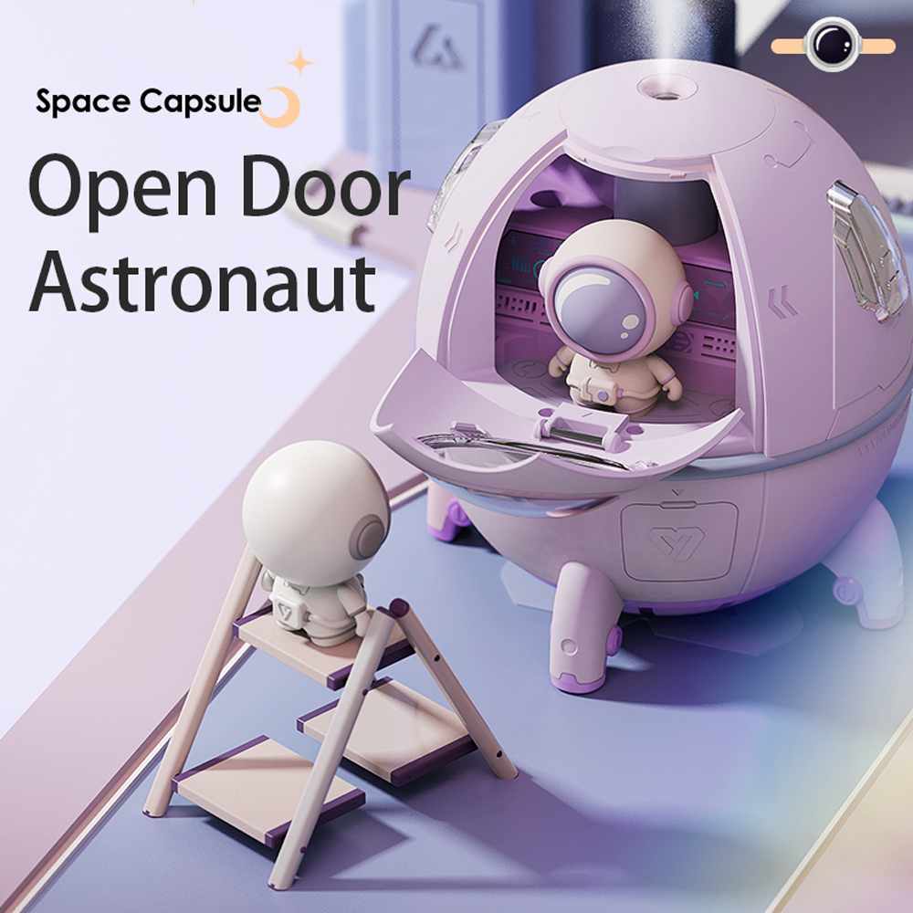 220ML Rechargeable Astronaut Air Humidifier Cool Mist Humidifier 40ml/H