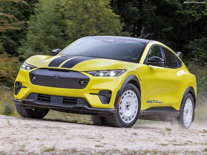 Unique Rally Suspension, Family Car Out Racing Feeling At Ford Mustang Mach-E Rally (2024) 480Horsepower