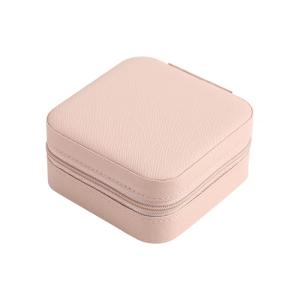 Quality High End Portable Pink Jewelry Set Box Earrings Rings Necklaces Bracelets Bracelets Jewelry Storage Box wholesale