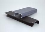 6063 6063A Aluminium Window Profiles Powder Coated Scratch Resistant