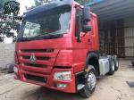 Sinotruk Howo Tractor Truck 6x4 371 Second Hand 10 Wheeler Truck