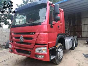Quality Sinotruk Howo Tractor Truck 6x4 371 Second Hand 10 Wheeler Truck wholesale
