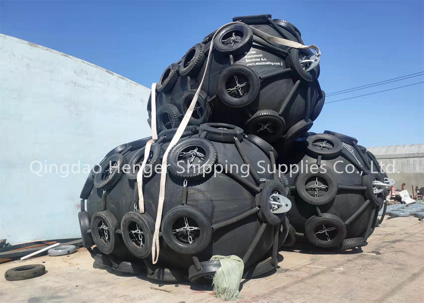 3300x6500 Yokohama Type Fender 50kpa For Ship To Ship Operation