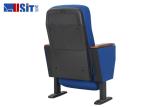 High End Conference Hall Chair , School Auditorium Seating Fabric Covered Chair