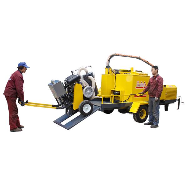 Bridge Repair Asphalt Patching Equipment , 60km/H 220V Hot Rubber Crack Filler