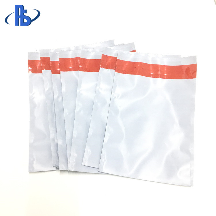 Opaque / Clear Security Bags , Plastic Tamper Evident Cash Security Bags